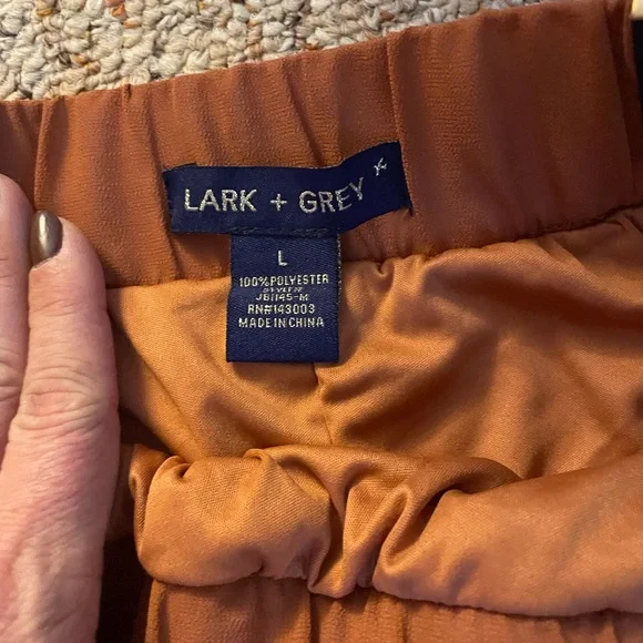 Lark & Grey Women's Maxi Skirt in Terracotta - Picture 2 of 4